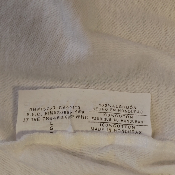 RUSSELL APPALACHAIN STATE MOUNTAINEERS UNISEX T-SHIRT, WHITE L - Picture 8 of 8